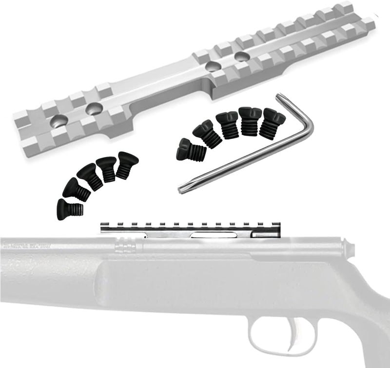 Gotical Store Picatinny Rail Mount for Savage Rascal Rifles with Ejection Port Cut-Out - Image 1